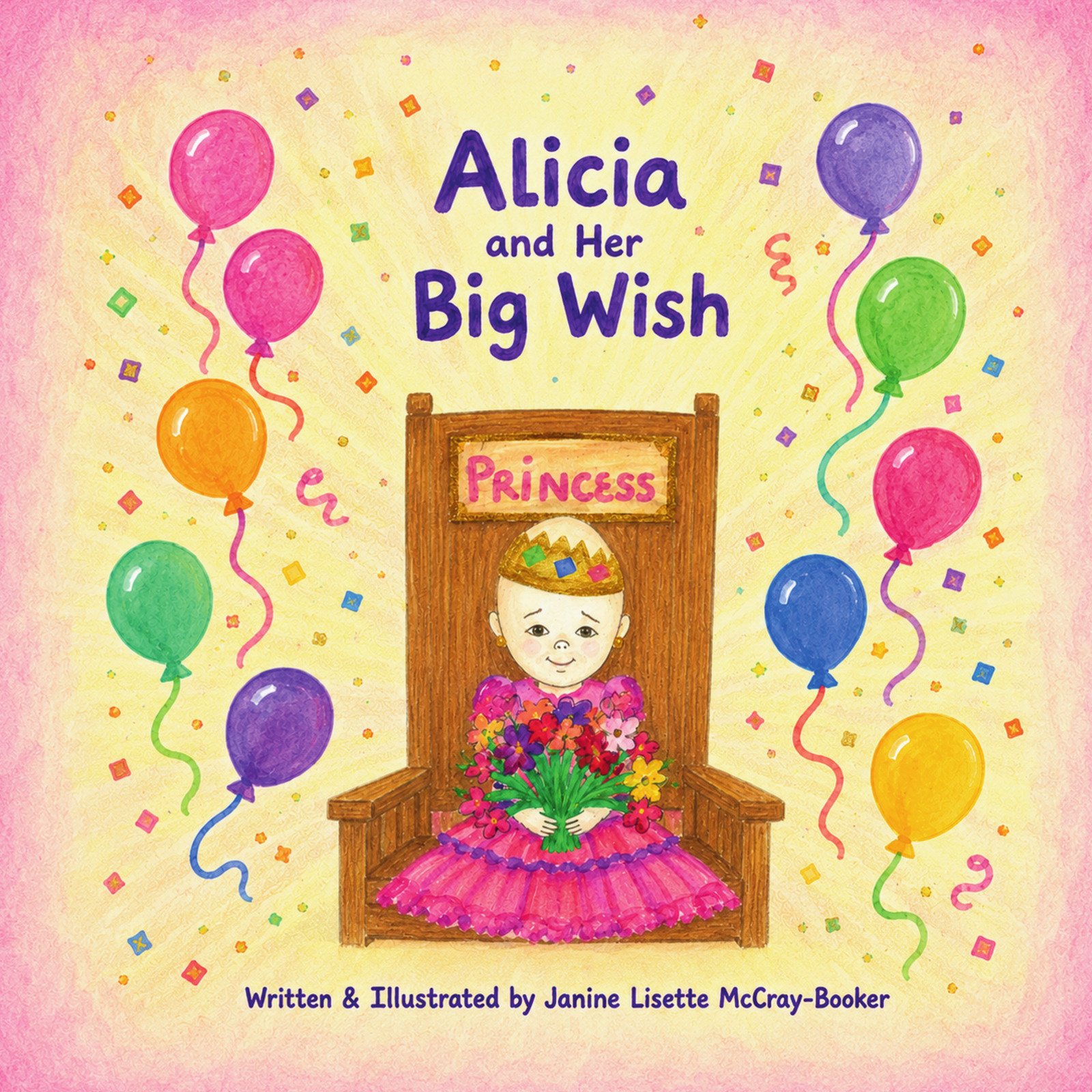 Front cover of Alicia and Her Big Wish by Janine Lisette McCray-Booker