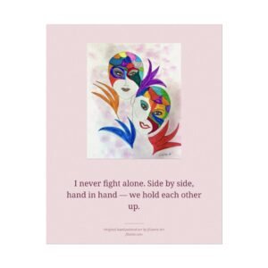 Put Your Pink On — Mosaic Sisters, Affirmation Art Print (8x10)