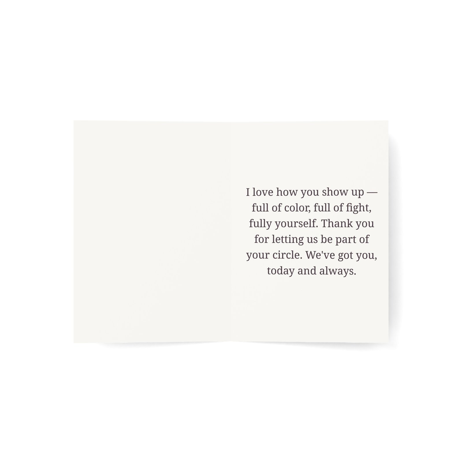 Ribbon Earrings — Breast Cancer Awareness Greeting Card - Image 4