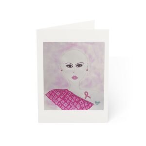 Quilted Pink — Breast Cancer Awareness Greeting Card
