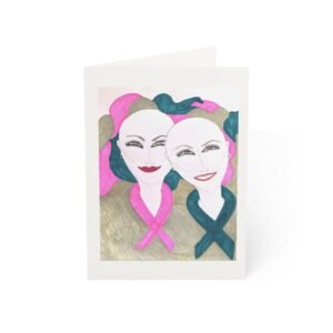 Sisters — Breast Cancer Awareness Greeting Card
